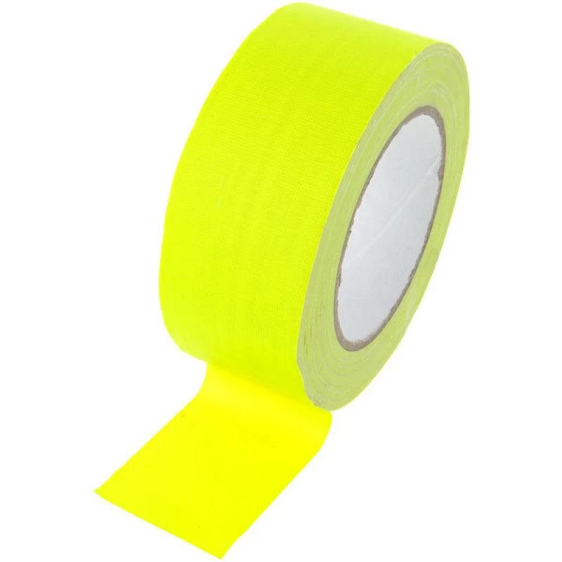 EXTREME GAFFA TAPE YW STAGE TAPE NEON GIALLO NASTRO 19 mm x 25 METRI