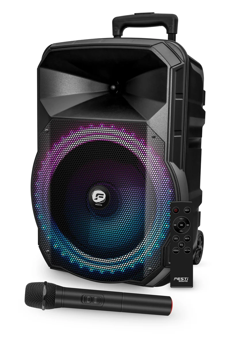 FESTI SOUND PICO 10 Box a led amplificato 300W