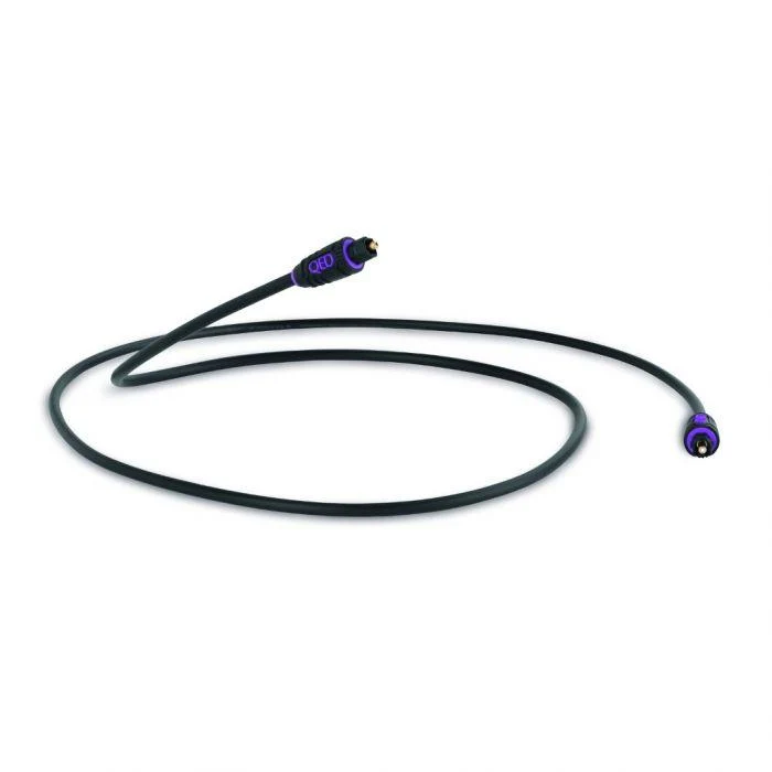 QED PROFILE OPTICAL DIGITAL AUDIO Cavo ottico di interconnessione Toslink compatto e flessibile