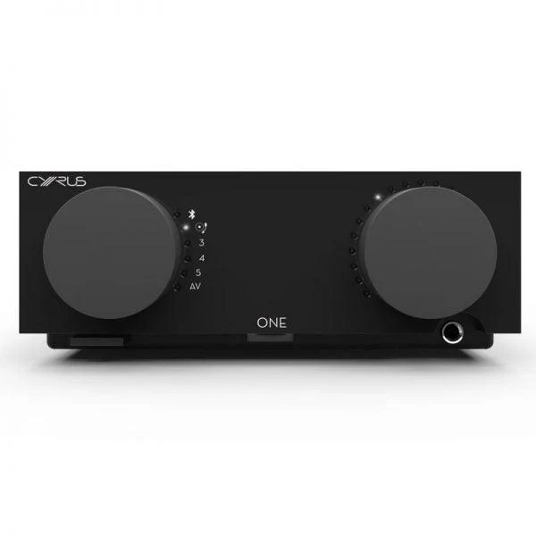 Cyrus ONE Amplificatore integrato 2x100W controllo via APP, bluetooth Aptx, DAC e amplificatore cuffie integrato