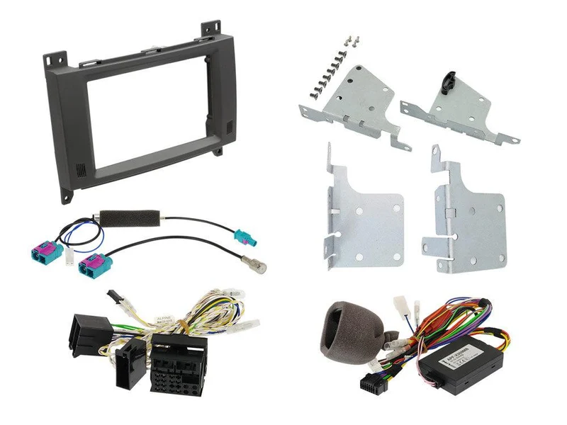 Alpine KIT-702MB Kit installazione per display da 7 pollici per Mercedes classe A-/B, Vito/Viano e Sprinter