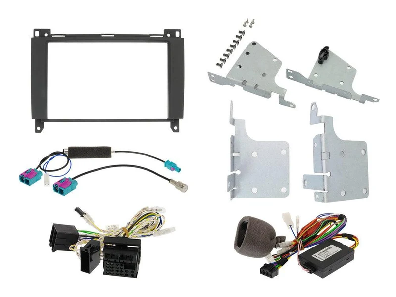 Alpine KIT-802MB Kit installazione per display da 8 pollici per Mercedes classe A-/B, Vito/Viano e Sprinter