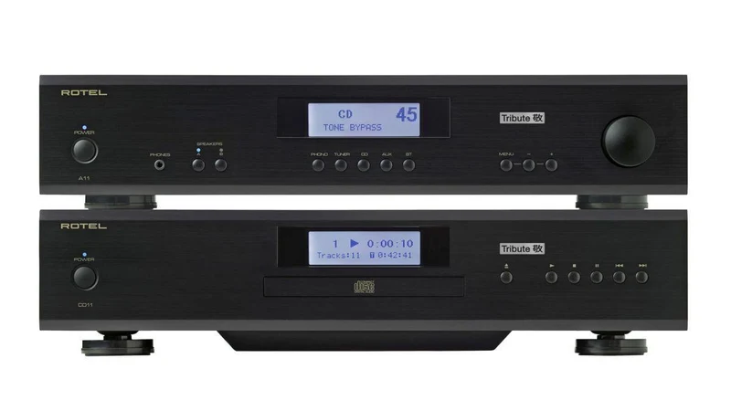 Amplificatore ROTEL A-11 Tribute + Lettore ROTEL CD-11 Tribute BLACK *BUNDLE*