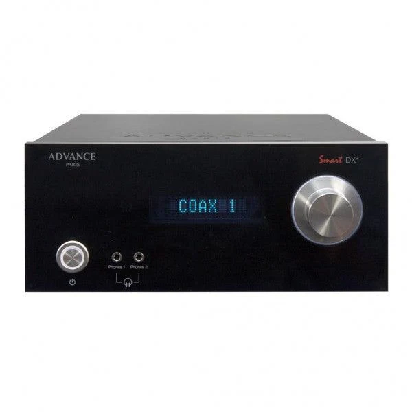 ADVANCE ACOUSTIC SMART DX1 BLACK convertitore DAC digitale/analogico e preamplificatore digitale