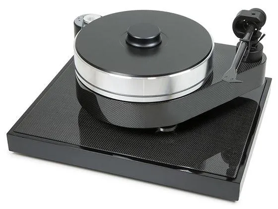 Pro-ject RPM 10 CARBON CADENZA RED giradischi hifi con testina Ortofon cadenza Red, trazione a cinghia, motore separato e base antirisonante Ground IT Carbon