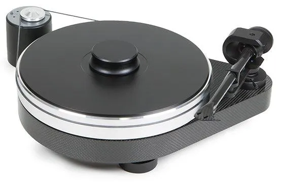 Pro-ject RPM 9 CARBON giradischi hifi senza testina trazione a cinghia, motore separato. Chassis in sandwich di MDF