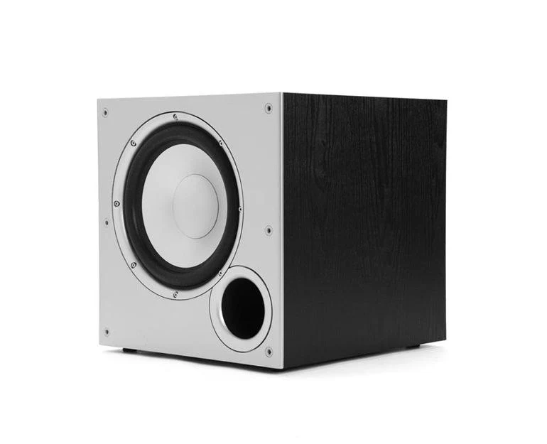 Polk Audio PSW10E Subwoofer Attivo, Woofer frontale da 10” (25cm) con tecnologia Dynamic Balance 100W