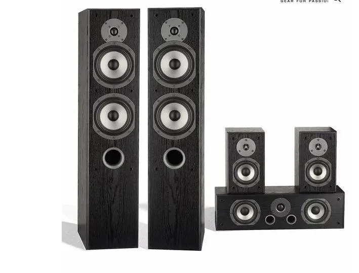 Eltax EXPLORER 5.0 kit home cinema completo di 5 diffusori Hi-Fi