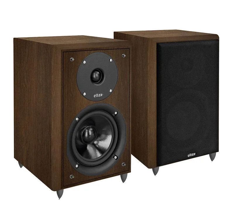 ELTAX MONITOR III WALNUT diffusori da Scaffale HiFi 150W (COPPIA)
