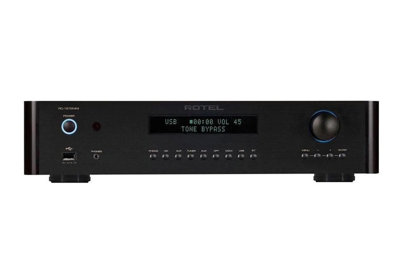 Rotel RC-1572 MKII BLACK Preamplificatore stereo DAC 32bit/384KHz audiophile