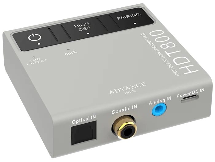 ADVANCE PARIS HDT800 Trasmettitore wireless bluetooth con Aptx HD e PCM 24 bit