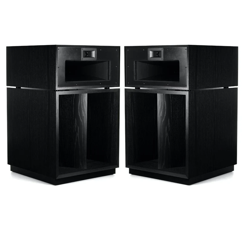 Klipsch LA SCALA AL5 SATIN BLACK ASH Diffusori da pavimento a 3 a tromba 400w (coppia)