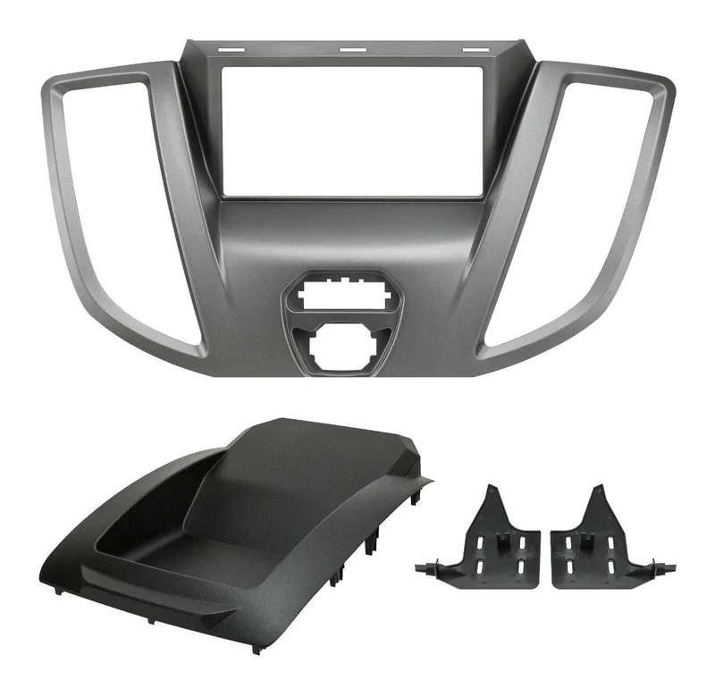 Phonocar 03758 Adattatore 2 DIN per Ford TRANSIT 2015>2018 per vano autoradio con staffe di fissaggio e plancia superiore