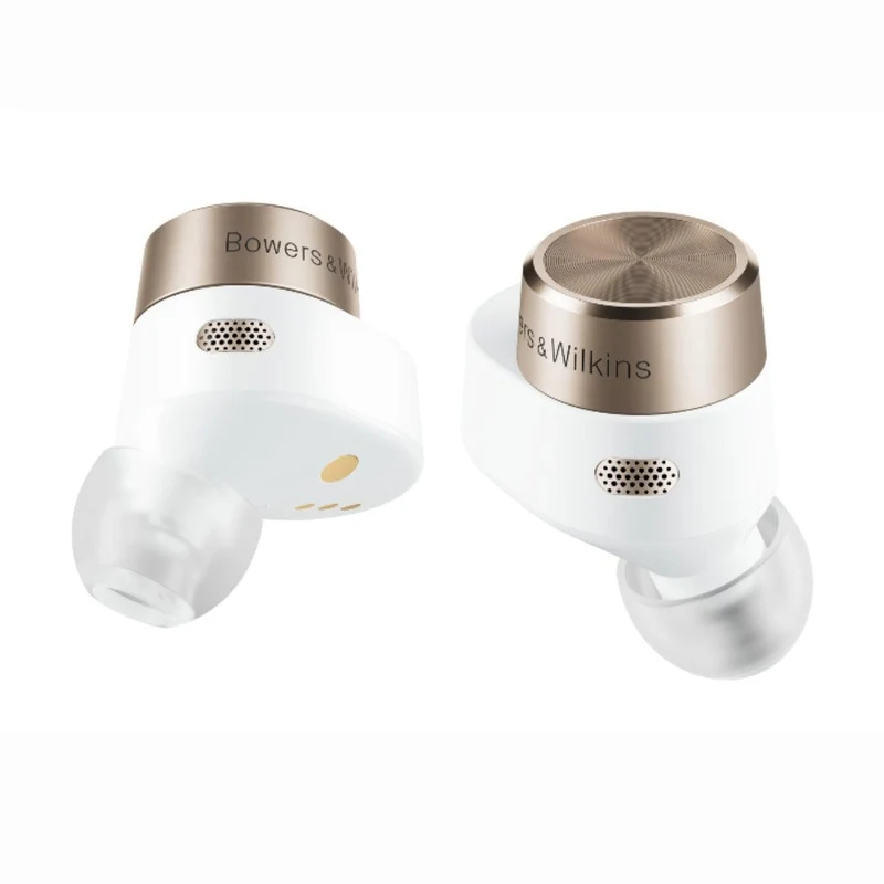 B&W PI7 cuffie in-ear true wireless hifi WHITE con Bluetooth aptX Adaptive aptXHD AAC SBC