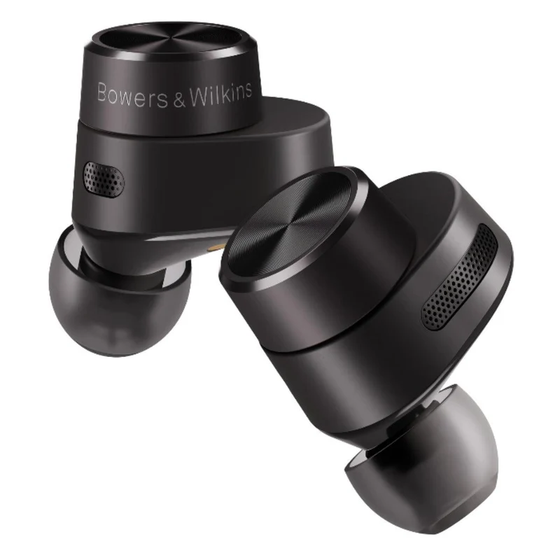 B&W PI5 cuffie in-ear true wireless hifi Charcoal (Nero) con Bluetooth aptX
