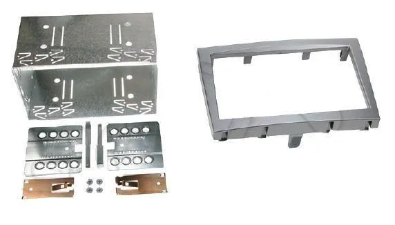 Alpine APF-F381323-03-1PO mascherina 2 DIN per Porsche Boxster (986), Cayman(987), 911(Tipo 997)