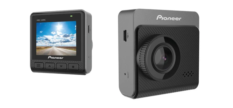Pioneer VREC-130RS Dashcam anteriore, Full HD, 30 fps. Ampio angolo di visione di 132°