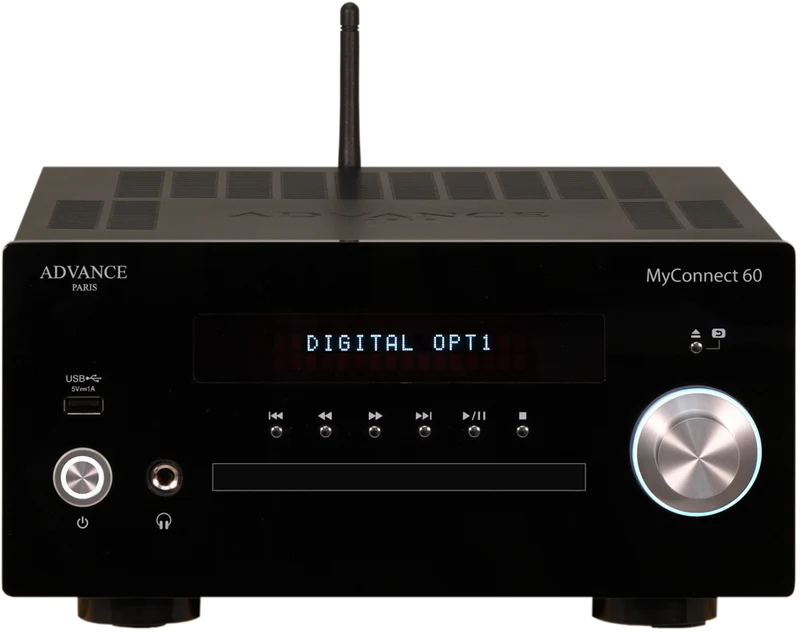 Advance Paris MYCONNECT 60 Amplificatore integrato sistema audiophile compatto "all-in-one"