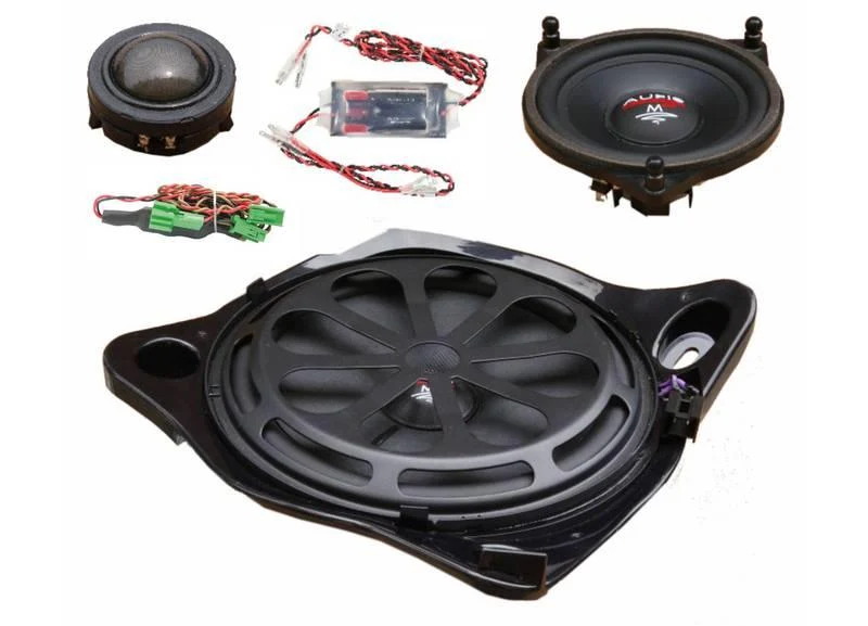 Audio System MFIT MERCEDES C CLASS EVO W205 kit completo 3 vie (woofer + medio + tweeter)