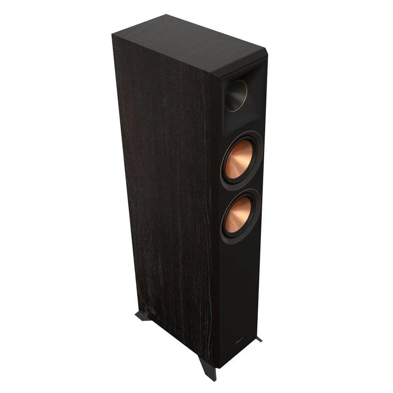 Klipsch RP-5000F II EBONY DIffusori da pavimento a tromba ibrida 500W (COPPIA)