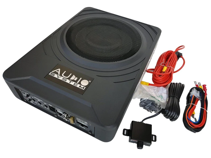 Audio System US08 ACTIVE 24VOLT Subwoofer attivo sotto sedile da 20 cm per camion 24V 200W RMS