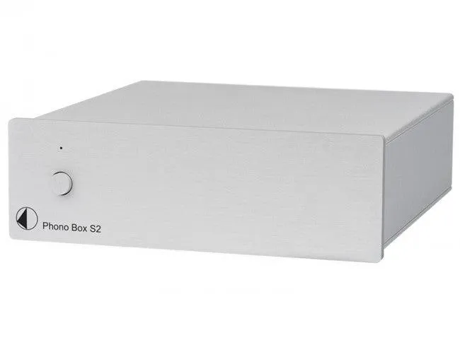 Pro-ject PHONO BOX S2 Stadio fono MM/MC. Circuitazione Dual Mono HIFI, SILVER