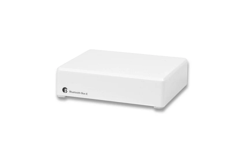 Pro-ject BLUETOOTH BOX E BIANCO Ricevitore Bluetooth universale, supporta i codec aptX o SBC