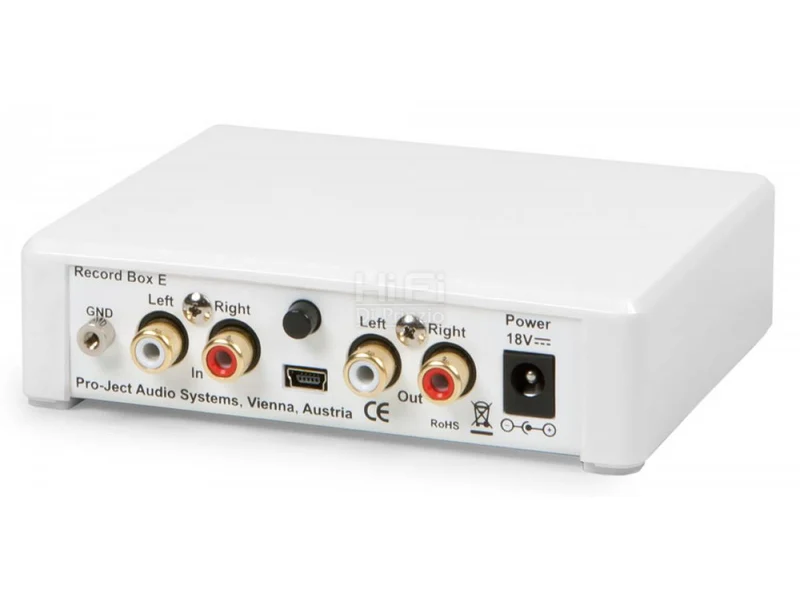 Pro-ject RECORD BOX E Stadio fono MM/MC, registra su PC via USB