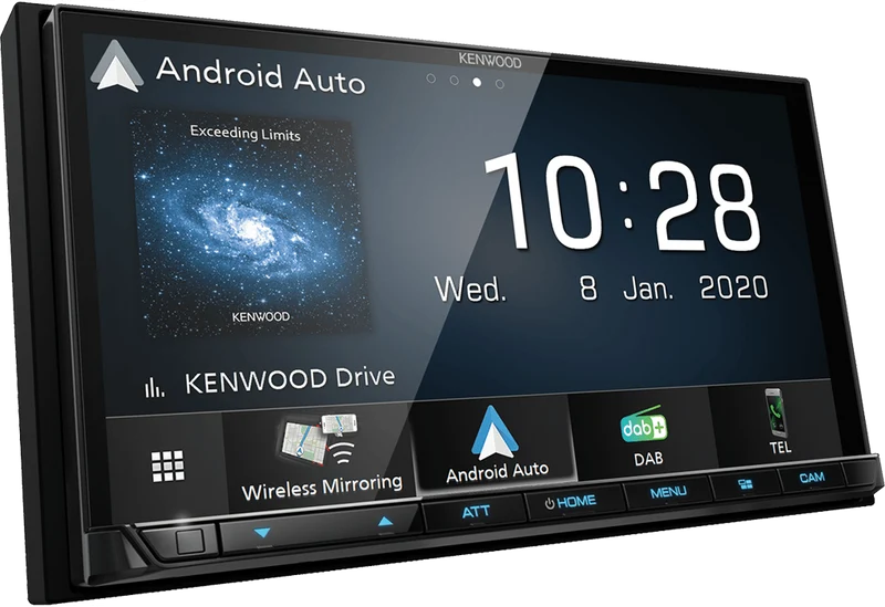 Kenwood DMX8020DABS mediastation 2 DIN con radio DAB+, bluetooth, Wifi, Apple Car Play wireless