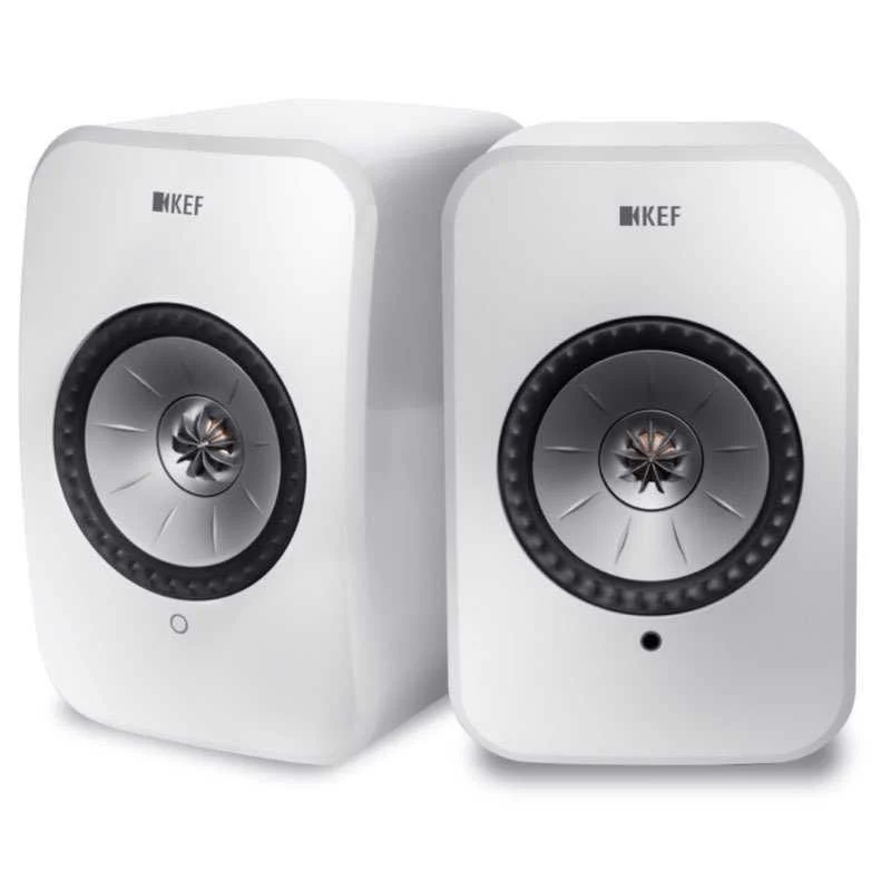 KEF LSX wireless WHITE sistema altoparlanti attivi hifi multiroom bluetooth e wifi