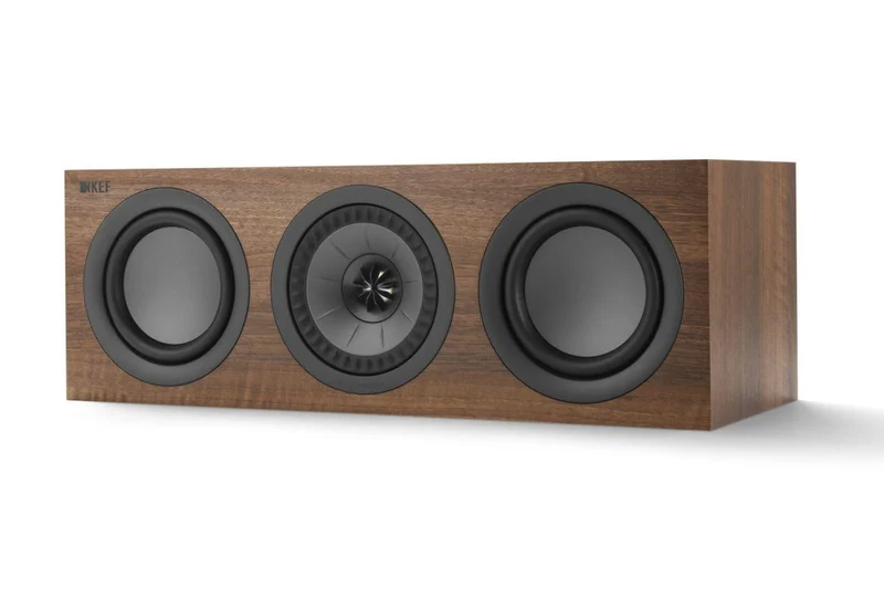 KEF Q250C WALNUT diffusore centrale NOCE UNI-Q Midwoofer 130mm da 100W