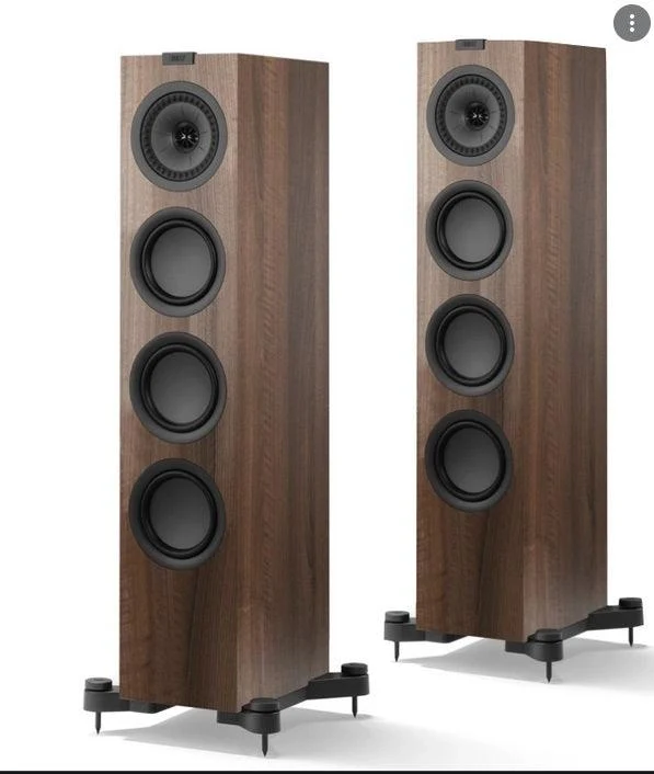 KEF Q550 WALNUT Diffusori da pavimento High End NOCE 130W (COPPIA)
