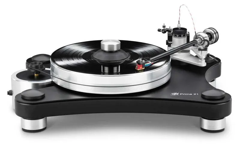 VPI PRIME 21-B PLUS Giradischi hifi braccio 3D Gimbal da 10" testina Shyla cavo PHONO Weisline da 1,2mt