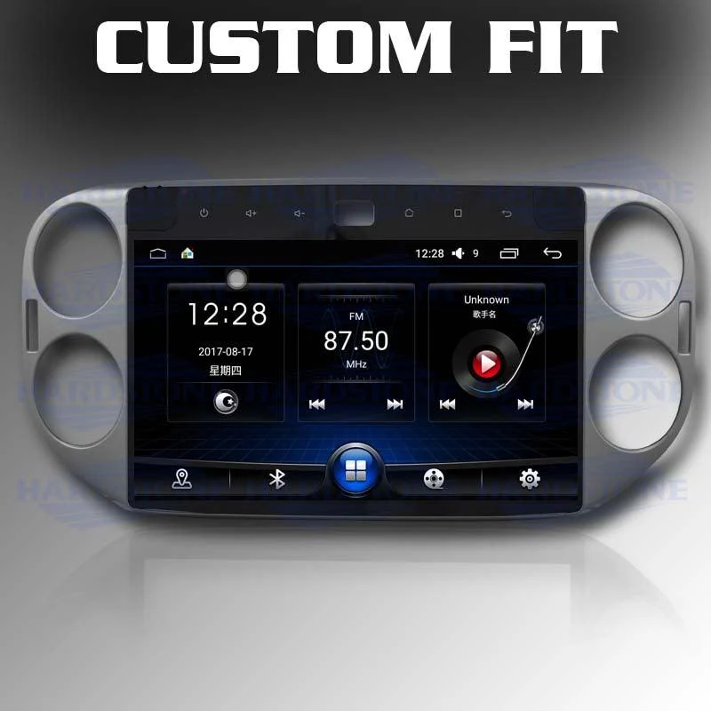 Hardstone HS VWG06-ELC4 autoradio per VW TIGUAN fino al 2015 ANDROID 10.0