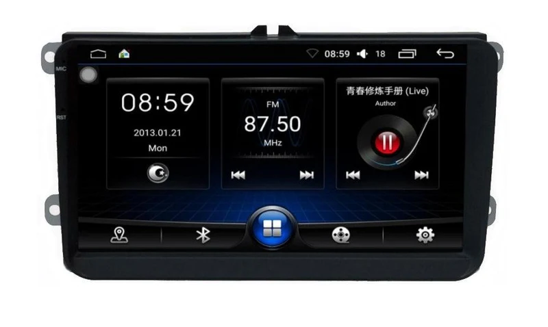 Hardstone HS VWG01-ELC4 autoradio Android 10.0 per veicoli Volkswagen