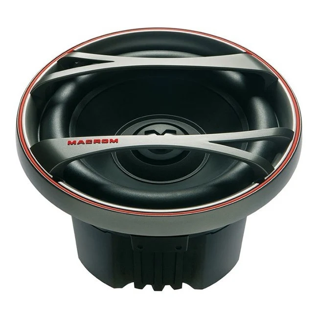 Macrom M-1SW.1044 subwoofer per auto da 1200W e 10" (25cm) doppia bobina 4+4 ohm