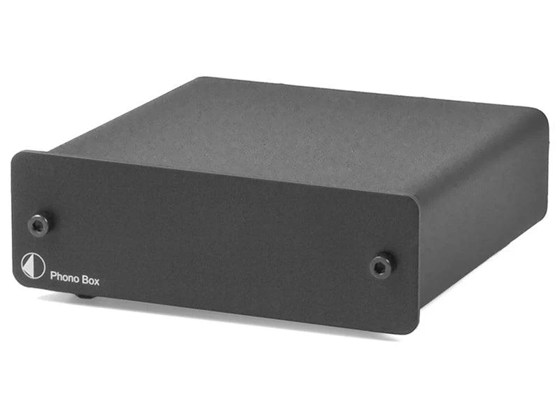 Pro-Ject Phono Box DC BLACK Stadio fono MM/MC di alta qualità Serie Box Design
