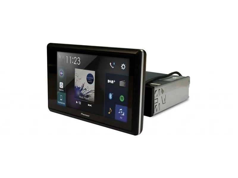 Pioneer SPH-EVO64DAB-UNI autoradio 2 DIN modulare con Kit installazione universale CarPlay, Android Auto, DAB+