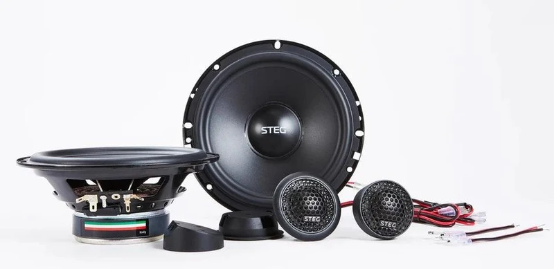 STEG LEO 650C kit altoparlanti per auto 2 vie da 165mm alta efficienza 120W