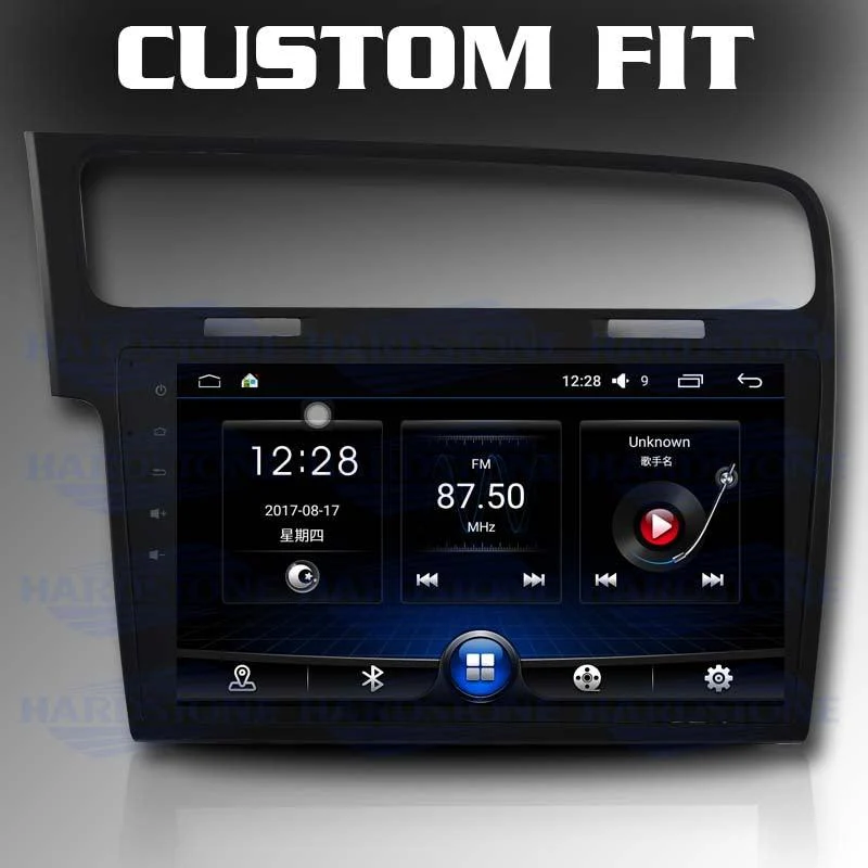Hardstone HS VWG03-ELC4 autoradio per VW Golf 7, ANDROID 10 OCTACORE