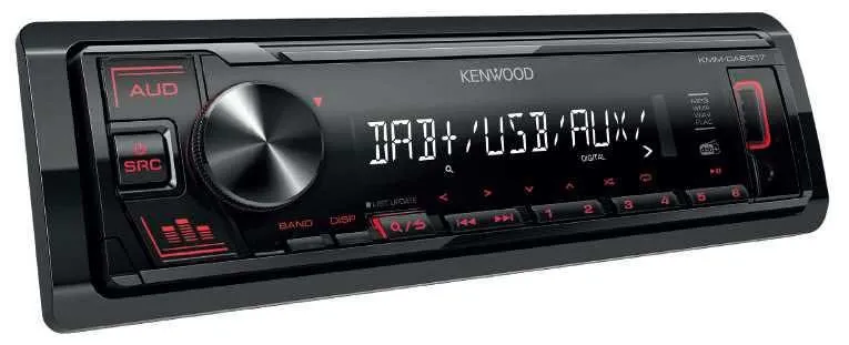 Kenwood KMM-DAB307 autoradio 1 DIN DAB+ con USB, AUX
