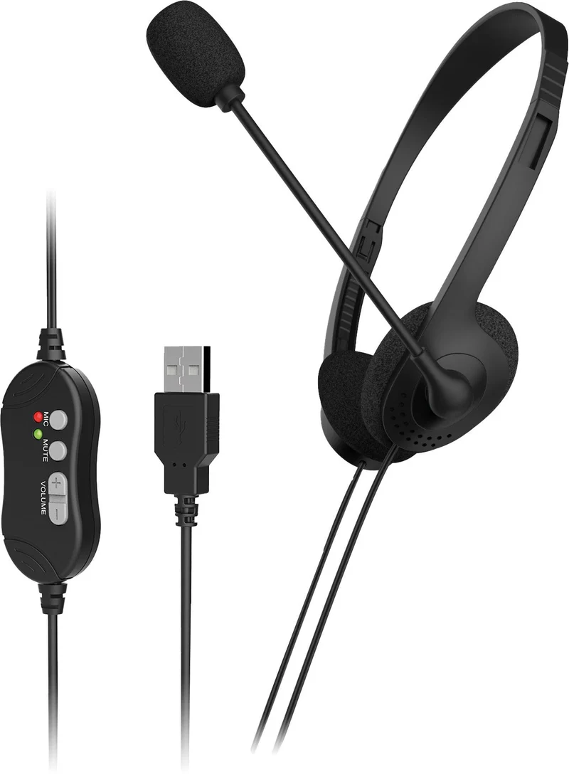 KARMA HPM 1138 Cuffia USB con microfono