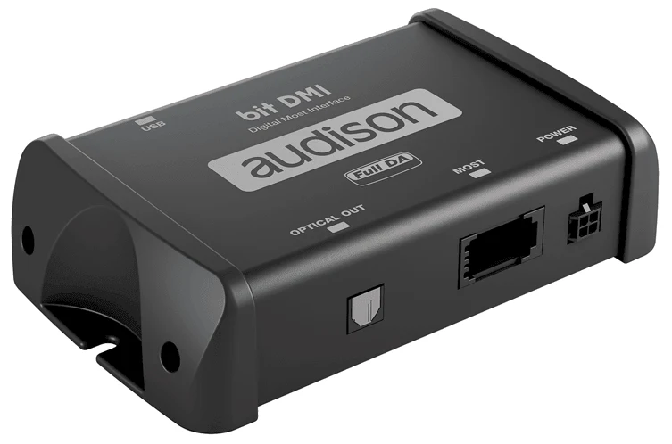 Audison bit DMI Digital MOST Interface per fibra ottica