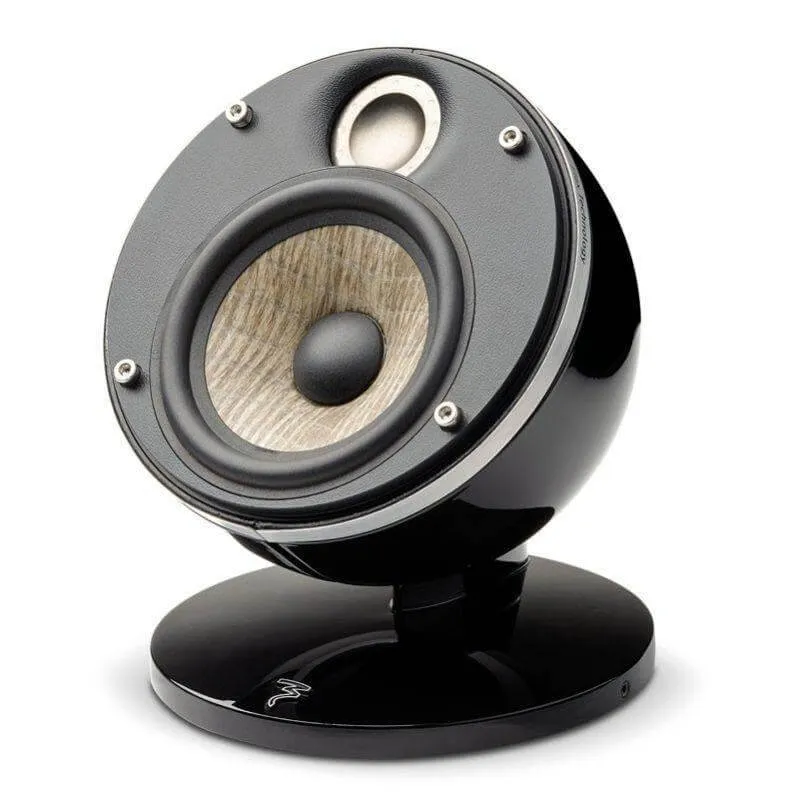 Focal DOME FLAX SAT 1.0 NERO coppia diffusori 100W 2 vie, woofer FLAX