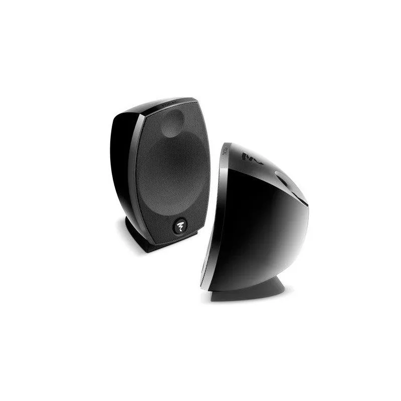 FOCAL SIB EVO 2.0 coppia diffusori compatti 2 vie, Nero, bass reflex, woofer 13cm, tweeter da 1,9c