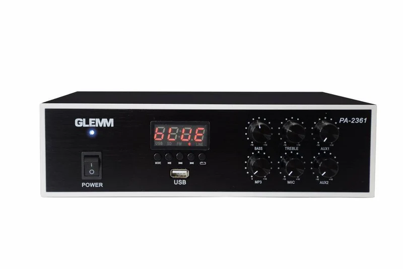 GLEMM PA 2361 Mini amplificatore 2x30W