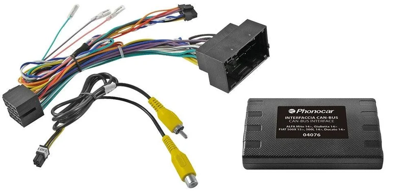 Phonocar 04076 Interfaccia Comandi al Volante FIAT, ALFA Menu UCONNECT