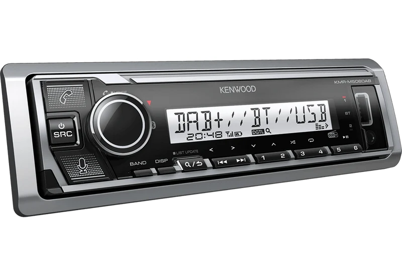 Kenwood KMR-M506DAB autoradio 1 DIN MARINO con radio DAB, bluetooth