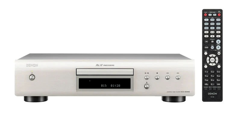 DENON DCD-600NE SILVER Lettore CD,CD-R,CD-RW HIFI con DAC 32bit GAR. ITALIA