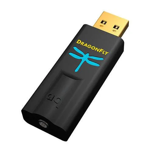 AUDIOQUEST DRAGONFLY BLACK Convertitore Audio Digitale USB miniaturizzato 24-bit/96kHz